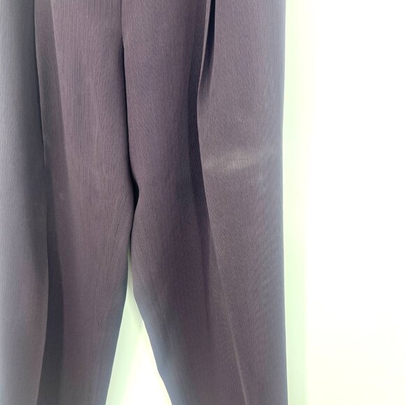 Garfield & Marks Brown Textured Pant Suit Women's 8/10 - Picture 7 of 9